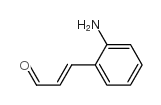 2-Propenal,3-(2-aminophenyl)-,(2E)-(9CI) structure