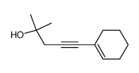 5-[Cyclohex-1-enyl]-2-methyl-pent-4-in-2-ol Structure