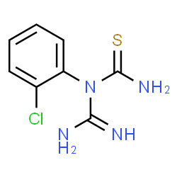 Thiourea,N-(aminoiminomethyl)-N-(2-chlorophenyl)- structure