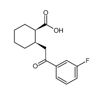 CIS-2-[2-(3-FLUOROPHENYL)-2-OXOETHYL]CYCLOHEXANE-1-CARBOXYLIC ACID图片