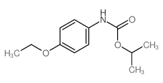 p-Ethoxycarbanilic acid isopropyl ester结构式