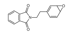 2-(2-(7-oxabicyclo[4.1.0]hepta-2,4-dien-3-yl)ethyl)isoindoline-1,3-dione结构式