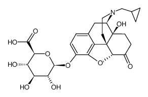 Naltrexone 3-O-β-D-Glucuronide structure