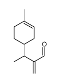 β,4-dimethyl-α-methylenecyclohex-3-ene-1-propan-1-al Structure