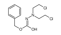 benzyl N-[bis(2-chloroethyl)amino]carbamate Structure