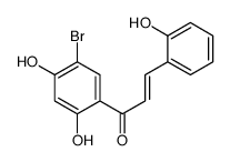 1-(5-Bromo-2,4-dihydroxyphenyl)-3-(2-hydroxyphenyl)-2-propen-1-one Structure