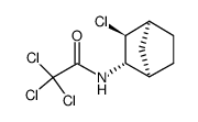 2,2,2-trichloro-N-((1R,2S,3S,4S)-3-chlorobicyclo[2.2.1]heptan-2-yl)acetamide Structure