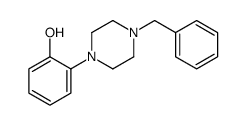 2-(4-benzylpiperazin-1-yl)phenol Structure