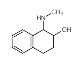 1-methylaminotetralin-2-ol结构式