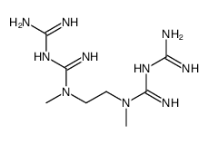 3-(diaminomethylidene)-1-[2-[[N-(diaminomethylidene)carbamimidoyl]-methylamino]ethyl]-1-methylguanidine Structure