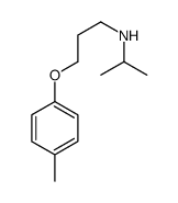 1-Propanamine,N-(1-methylethyl)-3-(4-methylphenoxy)-(9CI) Structure