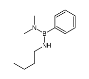 N-[dimethylamino(phenyl)boranyl]butan-1-amine Structure