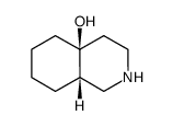 (4AS,8AS)-OCTAHYDROISOQUINOLIN-4A(2H)-OL结构式