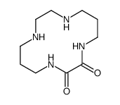 1,4,8,11-tetrazacyclotetradecane-2,3-dione结构式