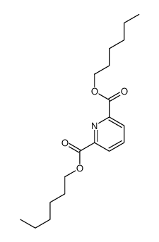 dihexyl pyridine-2,6-dicarboxylate结构式