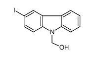 (3-iodocarbazol-9-yl)methanol Structure