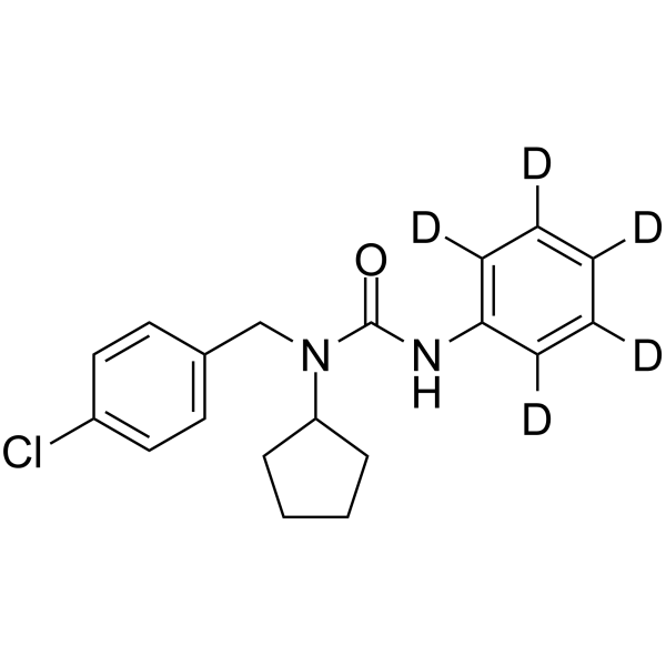 Pencycuron-d5 Structure