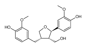 (-)-lariciresinol Structure