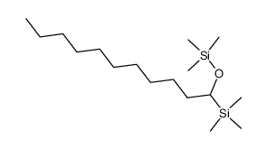 1-(trimethylsilyl)-1-trimethylsilyloxy-undecane结构式