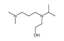 2-[[3-(dimethylamino)propyl](1-methylethyl)amino]ethanol结构式