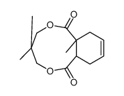 2,2-dimethylpropane-1,3-diyl methylcyclohex-4-ene-1,2-dicarboxylate结构式