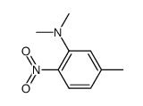 5,N,N-trimethyl-2-nitro-aniline结构式