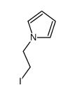 1-(2-iodoethyl)pyrrole structure