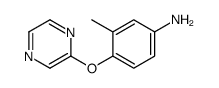 Benzenamine, 3-methyl-4-(pyrazinyloxy)- (9CI) picture