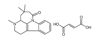 3,5,5-trimethyl-2,3,3a,4,5,6-hexahydro-3,7a-diazacyclohepta[jk]fluoren-7(1H)-one fumarate结构式