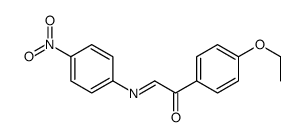 1-(4-ethoxyphenyl)-2-(4-nitrophenyl)iminoethanone Structure