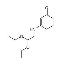 3-[(2,2-diethoxyethyl)amino]cyclohex-2-en-1-one Structure