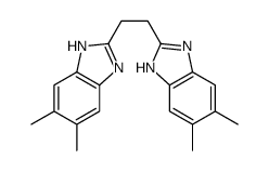 2-[2-(5,6-dimethyl-1H-benzimidazol-2-yl)ethyl]-5,6-dimethyl-1H-benzimidazole Structure
