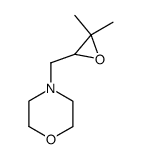 Morpholine, 4-[(3,3-dimethyloxiranyl)methyl]- (9CI)结构式