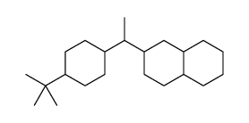 2-[1-(4-tert-butylcyclohexyl)ethyl]-1,2,3,4,4a,5,6,7,8,8a-decahydronaphthalene结构式