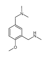 (5-Dimethylaminomethyl-2-methoxy-benzyl)-methyl-amine Structure