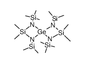 1,3,5,7-tetrakis(trimethylsilyl)-2,2,6,6-tetramethyl-1,3,5,7-tetraaza-2,6-disila-4-germa-spiro[3.3]heptane结构式