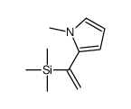 trimethyl-[1-(1-methylpyrrol-2-yl)ethenyl]silane结构式