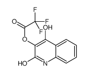 (4-hydroxy-2-oxo-1H-quinolin-3-yl) 2,2,2-trifluoroacetate Structure