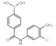 4-(3-氯-4-甲基苯基氨甲酰基)苯硼酸图片