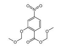 methoxymethyl 2-(methoxymethoxy)-4-nitrobenzoate Structure