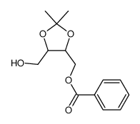 2,2-dimethyl-1,3-dioxolane-4,5-dimethanol-4-benzoate Structure