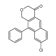 8-chloro-10-phenyl-1H-benzo[g]isochromen-4-one结构式