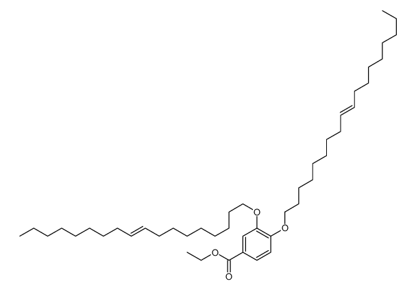 ethyl 3,4-bis(octadec-9-enoxy)benzoate结构式