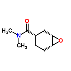 (1S,3S,6R)-N,N-二甲基-7-氧杂二环[4.1.0]庚烷-3-甲酰胺结构式