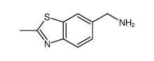 (2-methyl-1,3-benzothiazol-6-yl)methanamine Structure