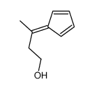 3-cyclopenta-2,4-dien-1-ylidenebutan-1-ol结构式
