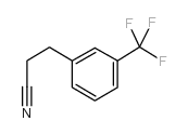 3-[3-(三氟甲基)苯基]丙腈结构式