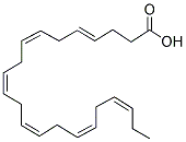 4-trans,7-cis,10-cis,¹³Cis,16-cis,19-cis-Docosahexaenoic acid Structure