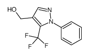 [1-phenyl-5-(trifluoromethyl)pyrazol-4-yl]methanol Structure