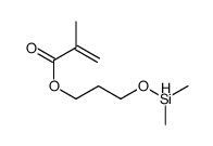 3-dimethylsilyloxypropyl 2-methylprop-2-enoate Structure
